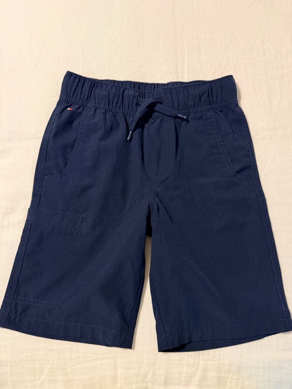 Tommy Hilfiger Boys Navy blue Elastic Waist Shorts size S(8/10)